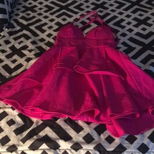 Hit pink dress